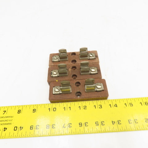 Siba 462.81 30A 250V Fuse Holder Lot Of 3