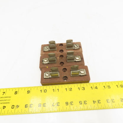 Siba 462.81 30A 250V Fuse Holder Lot Of 3
