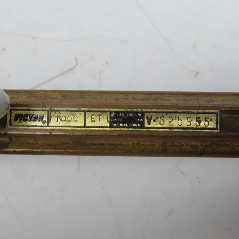 Vickers 100C Cutting Welding Brazing Torch Handle Body W/Cutting Head