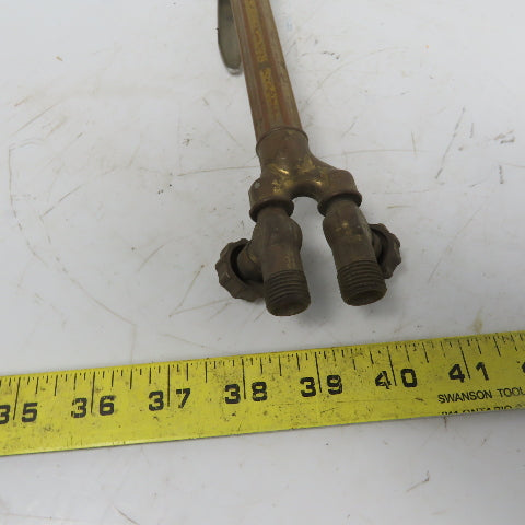 Vickers 100C Cutting Welding Brazing Torch Handle Body W/Cutting Head