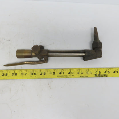 Vickers Model 85 Cutting Welding Brazing Torch Body W/Cutting Head & D-85 3pc