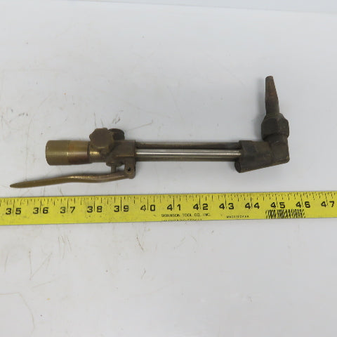Vickers Model 85 Cutting Welding Brazing Torch Body W/Cutting Head & D-85 3pc