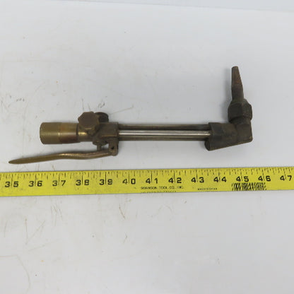 Vickers Model 85 Cutting Welding Brazing Torch Body W/Cutting Head & D-85 3pc