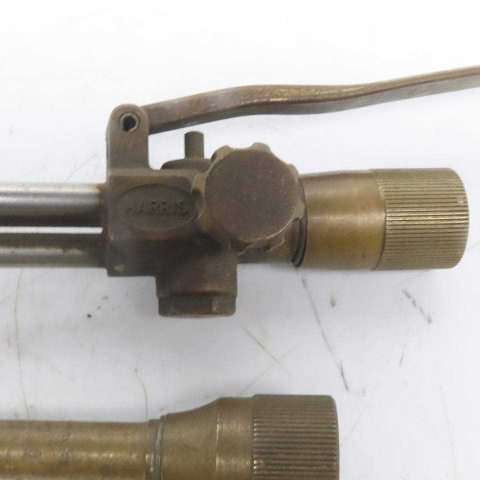 Vickers Model 85 Cutting Welding Brazing Torch Body W/Cutting Head & D-85 3pc