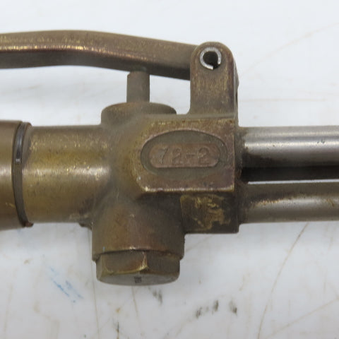 Vickers Model 85 Cutting Welding Brazing Torch Body W/Cutting Head & D-85 3pc