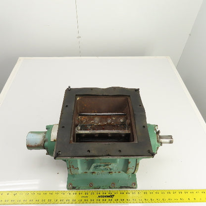 Colt-on ABITIBI Rotary Airlock Feeder Valve 8" x 8" Intake 1-7/16" Shaft