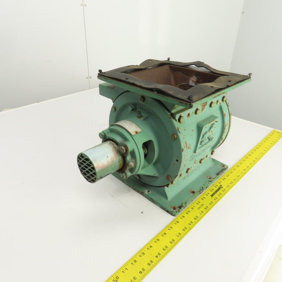 Colt-on ABITIBI Rotary Airlock Feeder Valve 8" x 8" Intake 1-7/16" Shaft