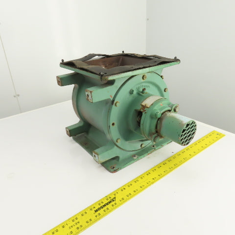Colt-on ABITIBI Rotary Airlock Feeder Valve 8" x 8" Intake 1-7/16" Shaft