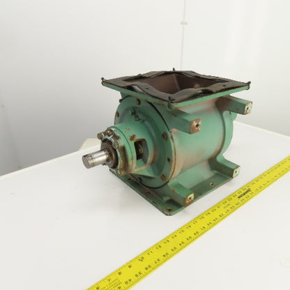 Colt-on ABITIBI Rotary Airlock Feeder Valve 8" x 8" Intake 1-7/16" Shaft