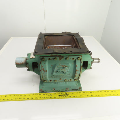 Colt-on ABITIBI Rotary Airlock Feeder Valve 8" x 8" Intake 1-7/16" Shaft