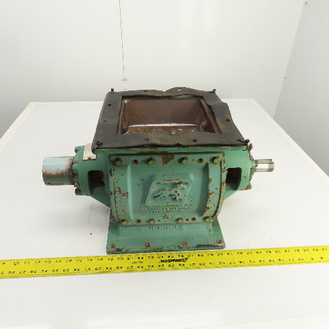Colt-on ABITIBI Rotary Airlock Feeder Valve 8" x 8" Intake 1-7/16" Shaft