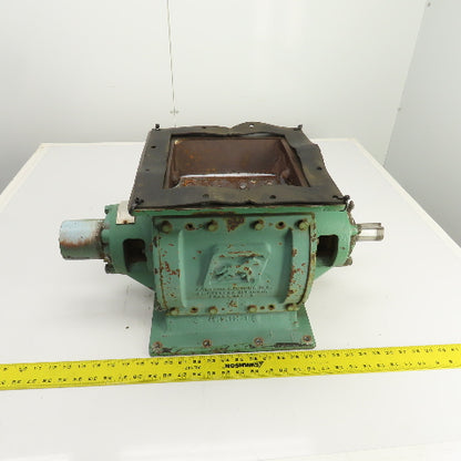 Colt-on ABITIBI Rotary Airlock Feeder Valve 8" x 8" Intake 1-7/16" Shaft