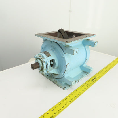 Colt-on A-108-1065 Rotary Airlock Feeder Valve 8" x 8" Intake 1-7/16" Shaft