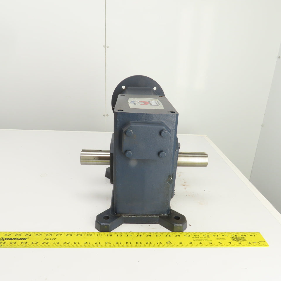 Leeson BM842-10-180-D IronMan 10:1 Ratio Dual Output Gear Box 175RPM Out 12.8HP