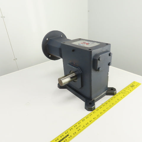 Leeson BM842-10-180-D IronMan 10:1 Ratio Dual Output Gear Box 175RPM Out 12.8HP