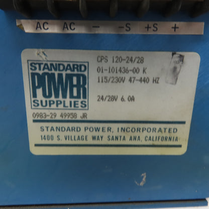 Standard Power Acme Electric CPS120-24/28 Power Supply 120V Input 24/48DC Output