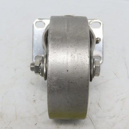 Hamilton S-STL-4SZ Stainless Steel Swivel Plate Caster 4" x 1-3/8"