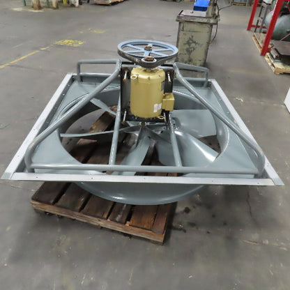 Cook 600 XLWH 60" OD 6-Blade Belt Drive Exhaust Ventilation Fan 7.5HP 230/460V