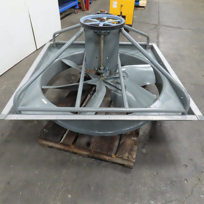 Cook 600 XLWH 60" OD 6-Blade Belt Drive Exhaust Ventilation Fan 7.5HP 230/460V