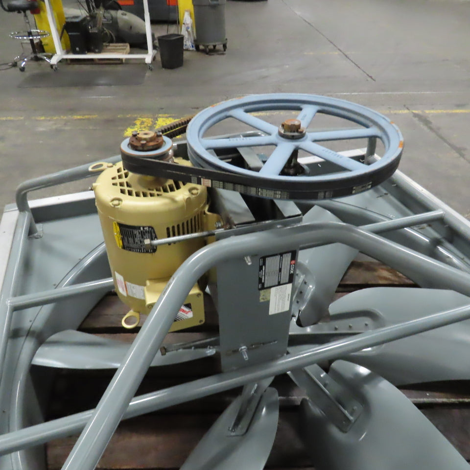 Cook 600 XLWH 60" OD 6-Blade Belt Drive Exhaust Ventilation Fan 7.5HP 230/460V