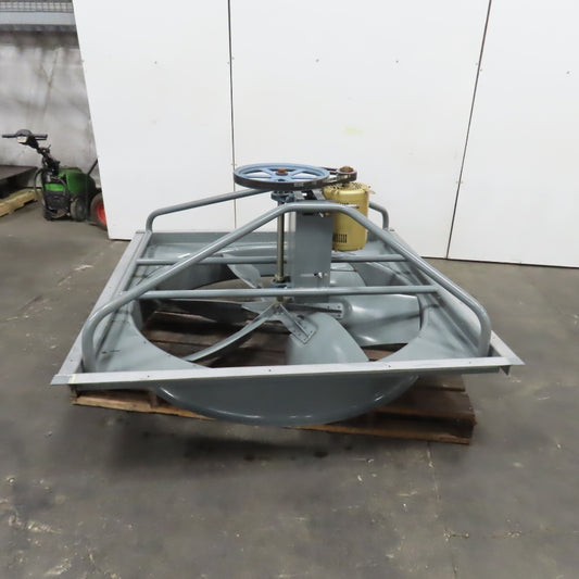 Cook 600 XLWH 60" OD 6-Blade Belt Drive Exhaust Ventilation Fan 7.5HP 230/460V