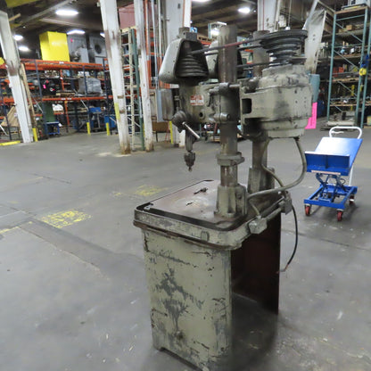 Cincinnati Royal 18 2 Head Spindle Gang Drill Press 5" Stroke 28" x 23" Table