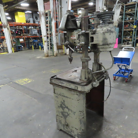 Cincinnati Royal 18 2 Head Spindle Gang Drill Press 5" Stroke 28" x 23" Table