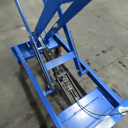 Nu-Lift BL15 Mobile Manual Carton Tilting Lift Table 150KG 330LB 15"-36" H