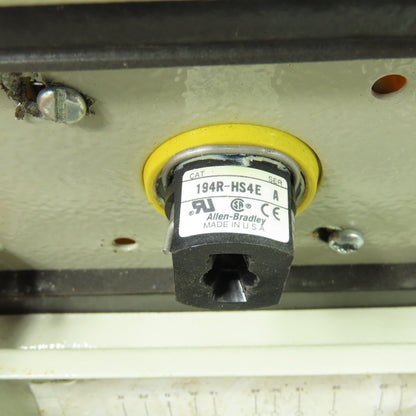 Allen Bradley 194E-A32-1753 Ser.BDisconnect Switch 32A 3Pole 6"x4"x6" Enclosure