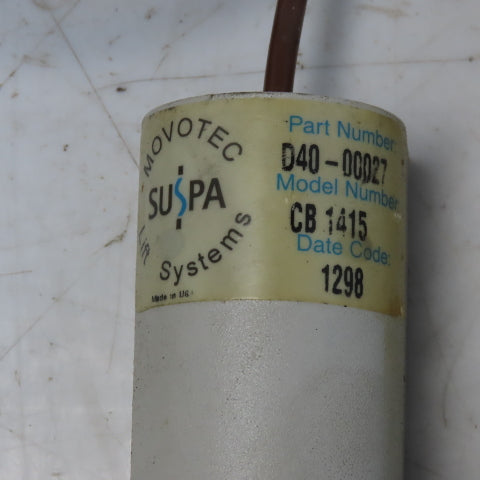 Suspa Movotec D43-01501/D40-0027 Manual Lift System 6" Stroke 750lb Capacity