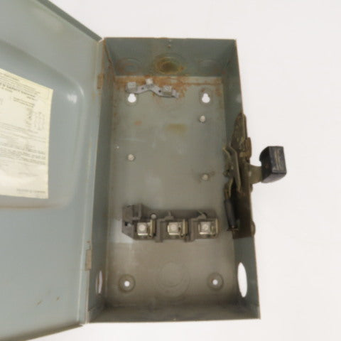 Square D D-323N Type 1 Safety Disconnect Enclosure ONLY 100A 240V
