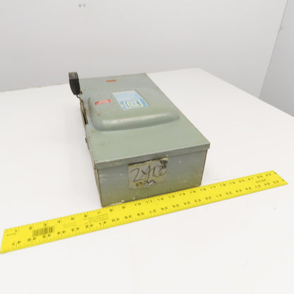 Square D D-323N Type 1 Safety Disconnect Enclosure ONLY 100A 240V