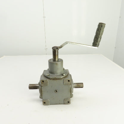 Hub City 0221-01524-679 165 2/1SP Ratio Dual Output Gear Box With Welded Handle