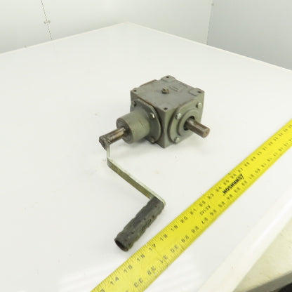 Hub City 0221-01524-679 165 2/1SP Ratio Dual Output Gear Box With Welded Handle