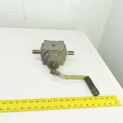 Hub City 0221-01524-679 165 2/1SP Ratio Dual Output Gear Box With Welded Handle