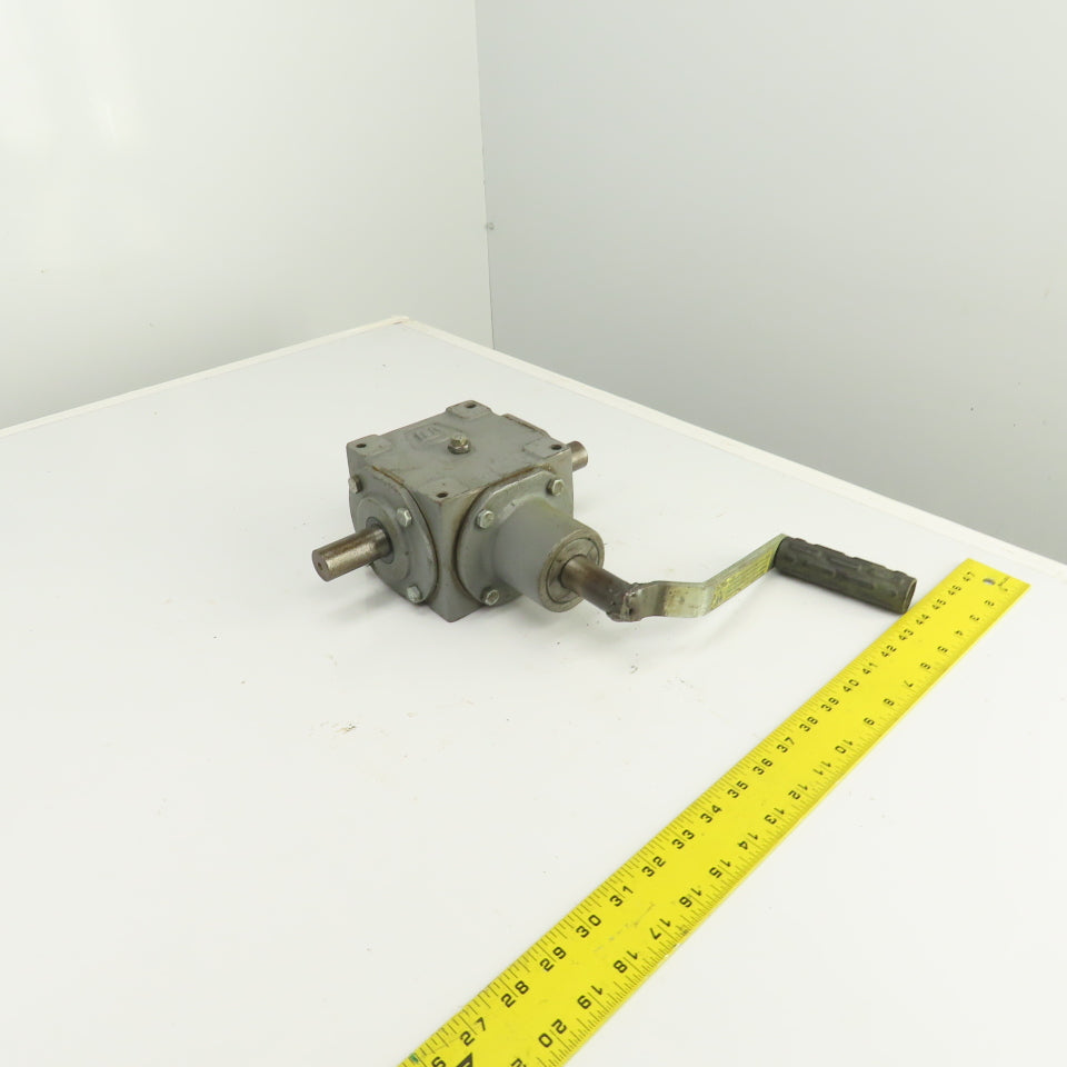 Hub City 0221-01524-679 165 2/1SP Ratio Dual Output Gear Box With Welded Handle