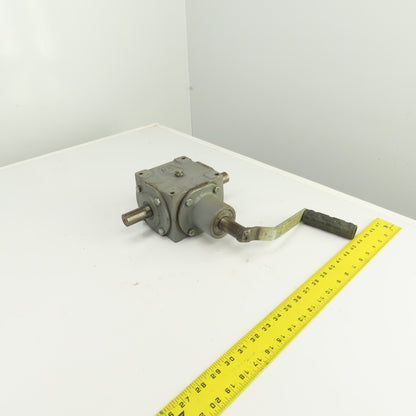 Hub City 0221-01524-679 165 2/1SP Ratio Dual Output Gear Box With Welded Handle