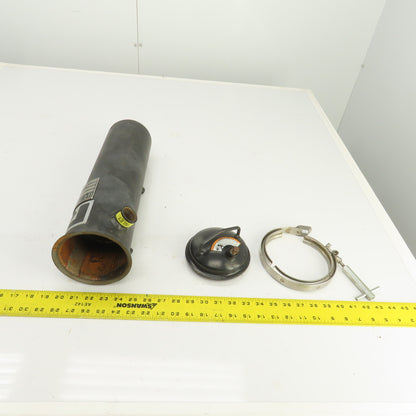 Rosedale 4123/4P2200CDVNB Basket Strainer Filter Housing 12"x4" 200 PSIG 3/4"NPT