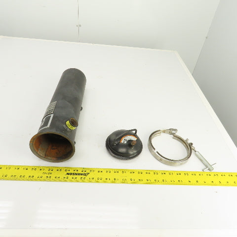 Rosedale 4123/4P2200CDVNB Basket Strainer Filter Housing 12"x4" 200 PSIG 3/4"NPT