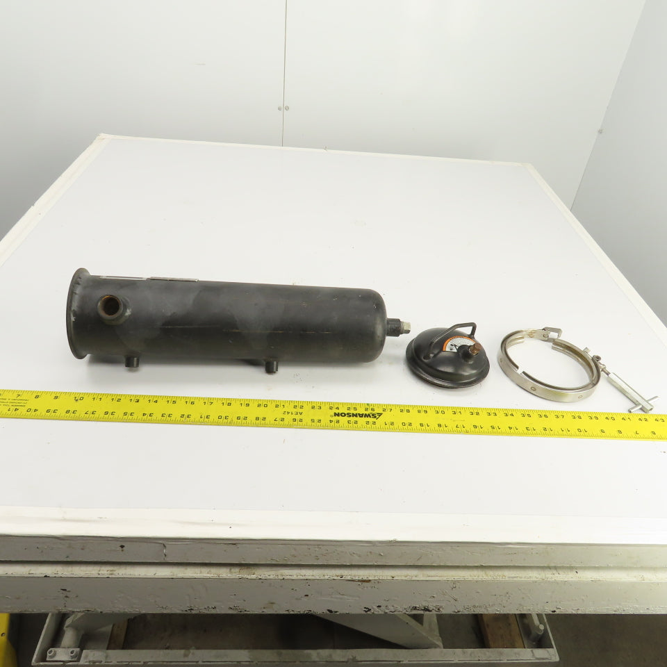 Rosedale 4123/4P2200CDVNB Basket Strainer Filter Housing 12"x4" 200 PSIG 3/4"NPT