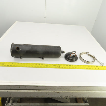 Rosedale 4123/4P2200CDVNB Basket Strainer Filter Housing 12"x4" 200 PSIG 3/4"NPT