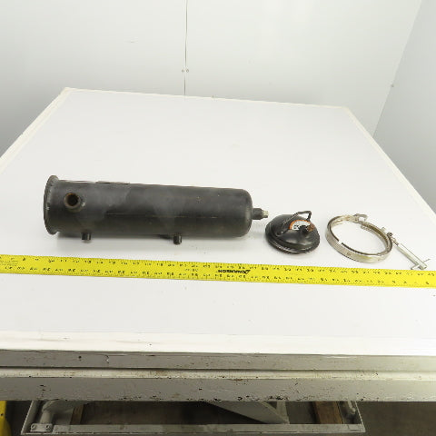 Rosedale 4123/4P2200CDVNB Basket Strainer Filter Housing 12"x4" 200 PSIG 3/4"NPT