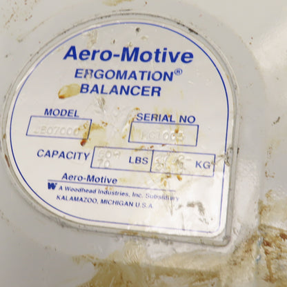 Aero-Motive JB07000 60-70 LB Ergomation Tool Balancer