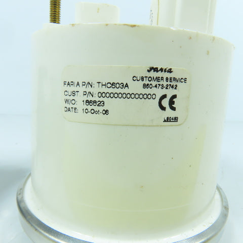 Faria THC603A OEM Boat Tachometer Gauge 3-1/4" Face