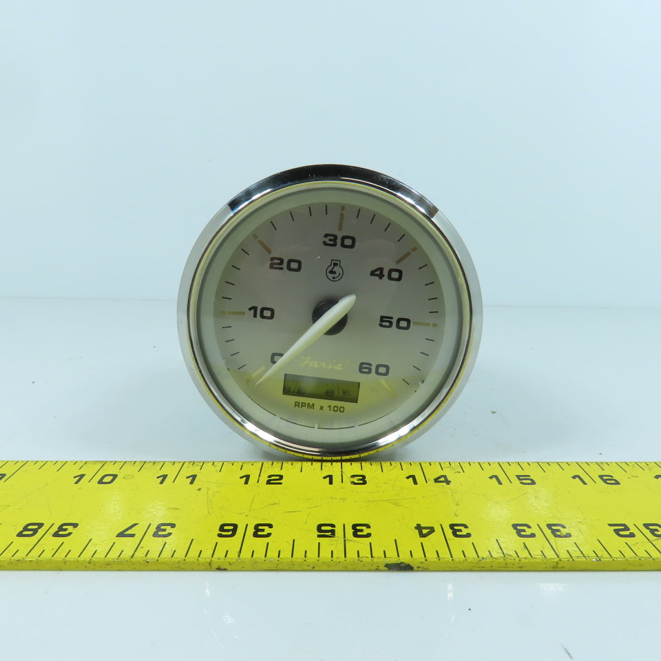 Faria THC603A OEM Boat Tachometer Gauge 3-1/4" Face
