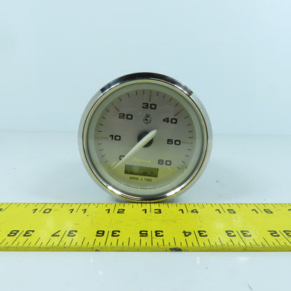 Faria THC603A OEM Boat Tachometer Gauge 3-1/4" Face