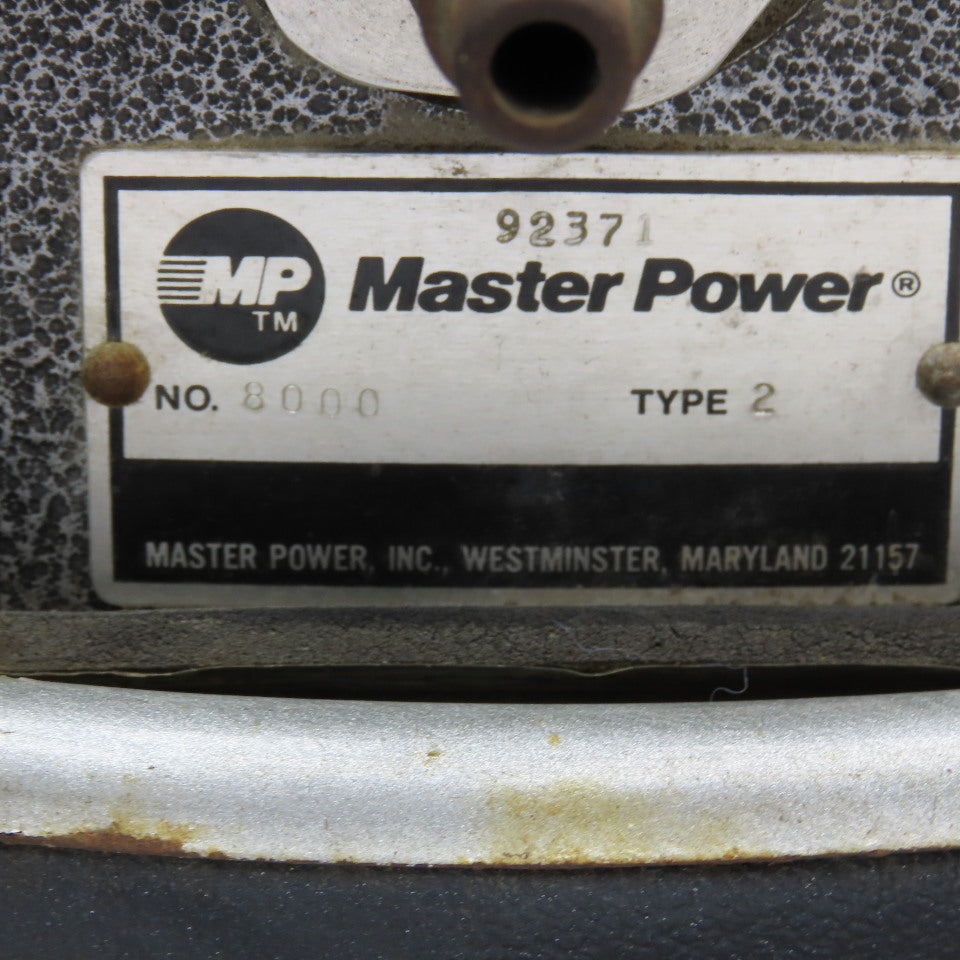 Master Power 8000 Type 2 6 Gallon Pneumatic Air Hawg Canister Vacuum