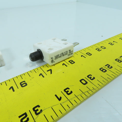 Mechanical Products 1680-230-050 Push To Reset Boat Breaker 5A 250V AC Lot Of 5