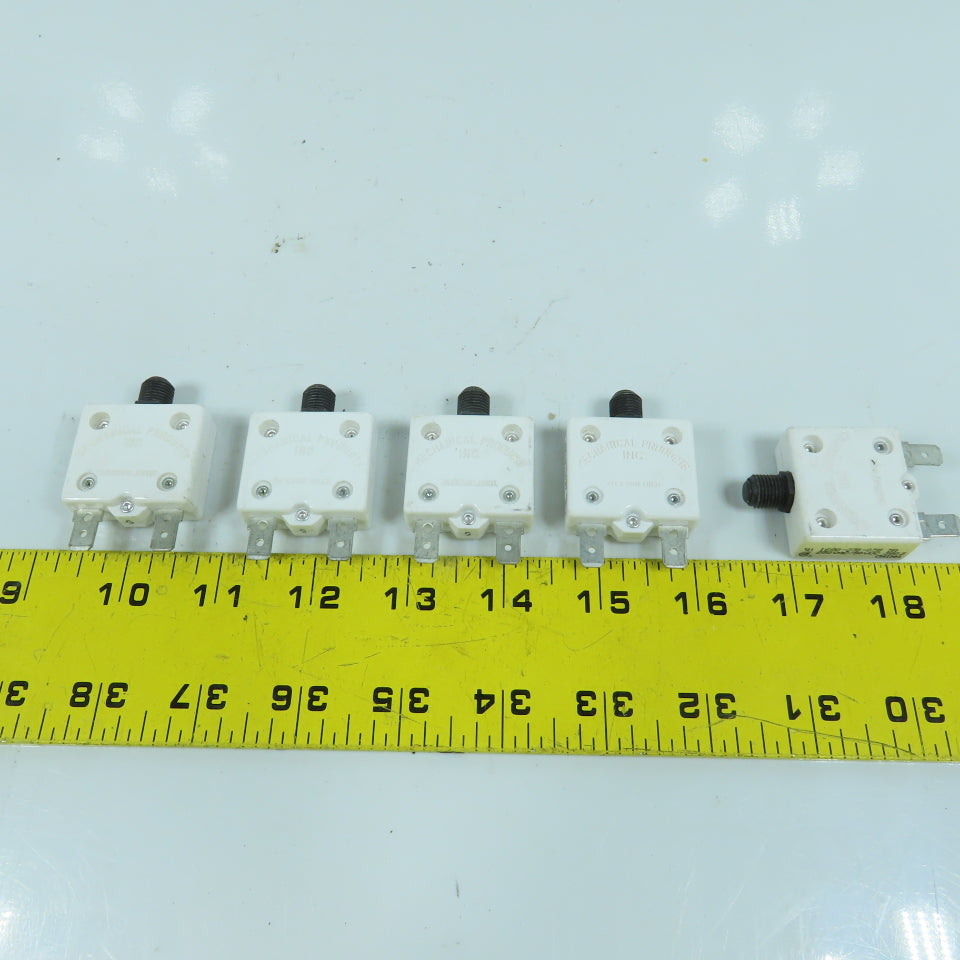 Mechanical Products 1680-230-050 Push To Reset Boat Breaker 5A 250V AC Lot Of 5