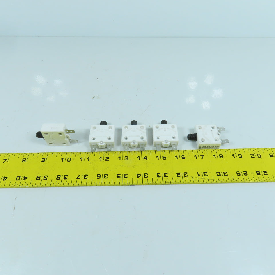 Mechanical Products 1680-230-050 Push To Reset Boat Breaker 5A 250V AC Lot Of 5